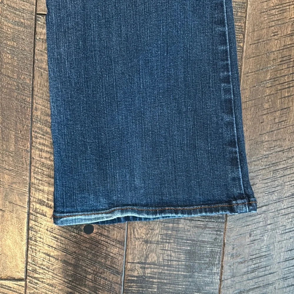 White House Black Market Skinny Flare Blue Women's Jeans size 8 - Picture 5 of 8